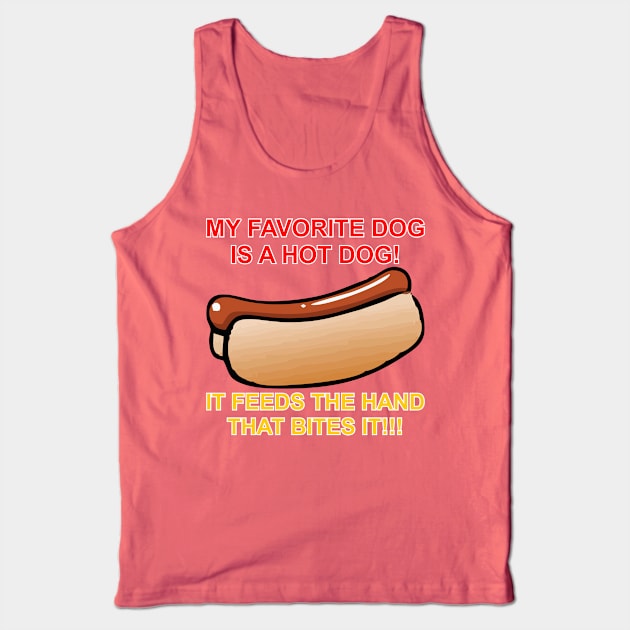 Hot Dog Tank Top by Cavalrysword